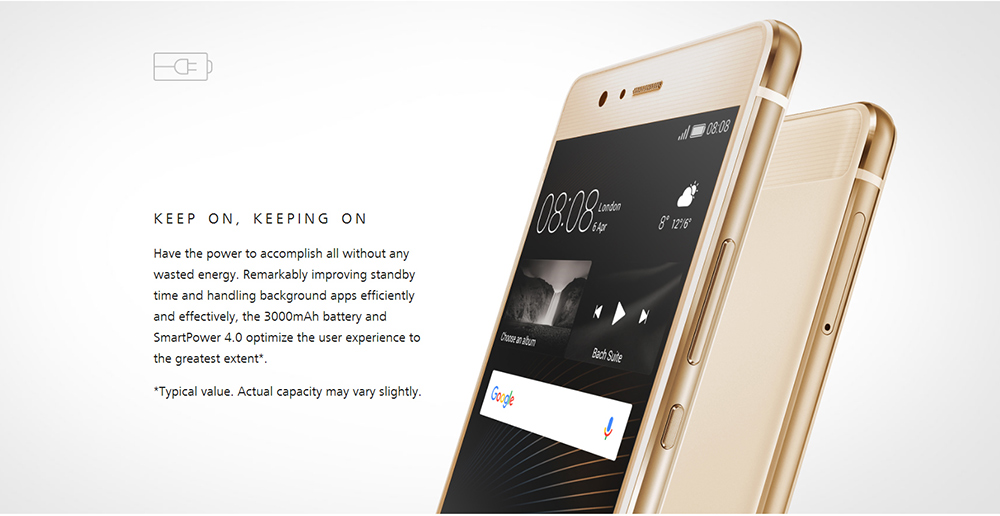 Huawei P9 Lite ( VNS - L31 ) 4G Smartphone 5.2 inch Android M Kirin 650 Octa Core 2.0GHz 3GB RAM 16GB ROM Fingerprint Scanner 13.0MP + 8.0MP Cameras Huawei P9 Lite ( VNS - L31 ) 4G Smartphone 5.2 inch Android M Kirin 650 Octa Core 2.0GHz 3GB RAM 16GB ROM Fingerprint Scanner 13.0MP + 8.0MP Cameras