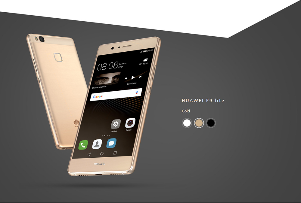 Huawei P9 Lite ( VNS - L31 ) 4G Smartphone 5.2 inch Android M Kirin 650 Octa Core 2.0GHz 3GB RAM 16GB ROM Fingerprint Scanner 13.0MP + 8.0MP Cameras Huawei P9 Lite ( VNS - L31 ) 4G Smartphone 5.2 inch Android M Kirin 650 Octa Core 2.0GHz 3GB RAM 16GB ROM Fingerprint Scanner 13.0MP + 8.0MP Cameras