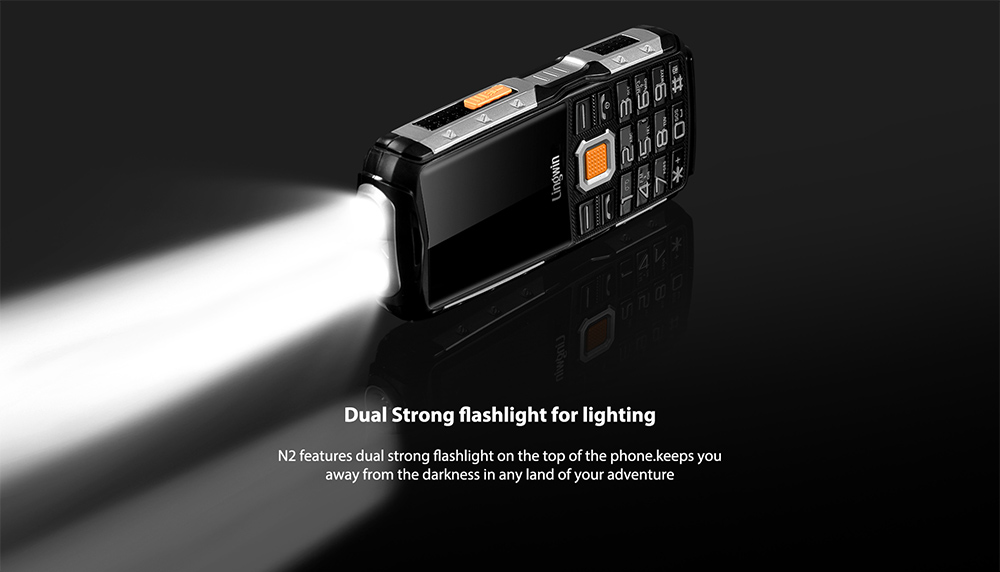 Lingwin N2 Quad Band Unlock Phone 2.4 inch Flashlight Power Bank Function Dustproof Lingwin N2 Quad Band Unlock Phone 2.4 inch Flashlight Power Bank Function Dustproof