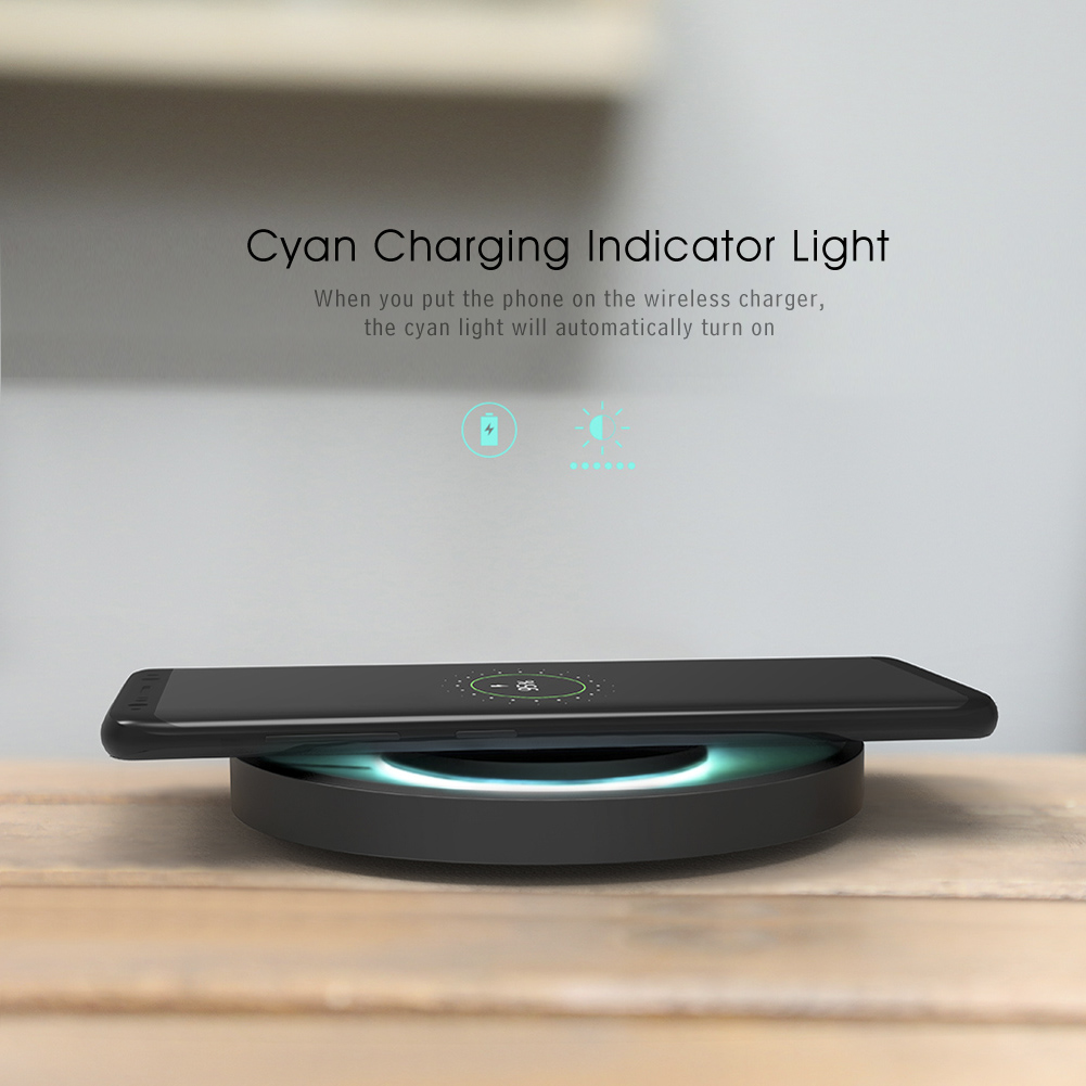 NILLKIN MC017 Magic Disk VI Qi Wireless Charging Pad Charger for Samsung Galaxy S8 Plus / S8 / S7 Edge / S7 / Note 5 and Qi-enabled Devices NILLKIN MC017 Magic Disk VI Qi Wireless Charging Pad Charger for Samsung Galaxy S8 Plus / S8 / S7 Edge / S7 / Note 5 and Qi-enabled Devices
