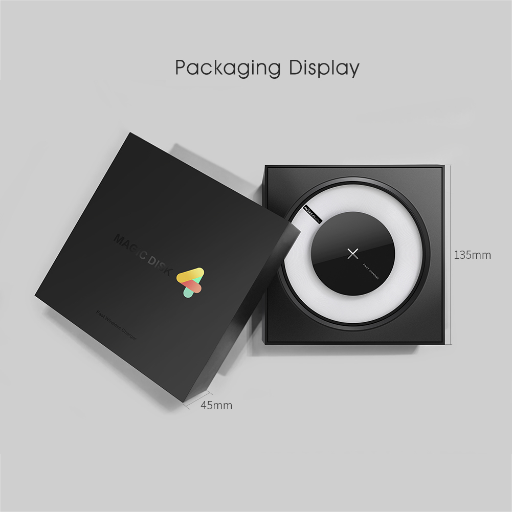 NILLKIN MC017 Magic Disk VI Qi Wireless Charging Pad Charger for Samsung Galaxy S8 Plus / S8 / S7 Edge / S7 / Note 5 and Qi-enabled Devices NILLKIN MC017 Magic Disk VI Qi Wireless Charging Pad Charger for Samsung Galaxy S8 Plus / S8 / S7 Edge / S7 / Note 5 and Qi-enabled Devices