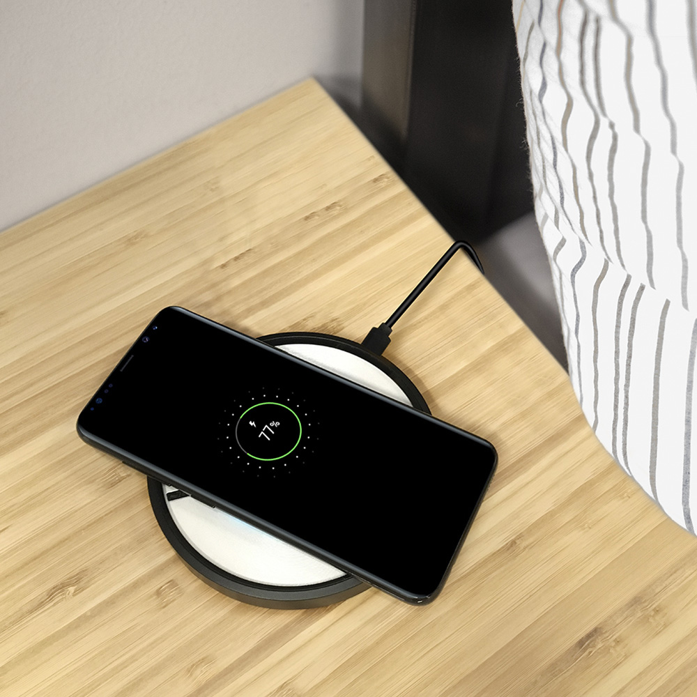NILLKIN MC017 Magic Disk VI Qi Wireless Charging Pad Charger for Samsung Galaxy S8 Plus / S8 / S7 Edge / S7 / Note 5 and Qi-enabled Devices