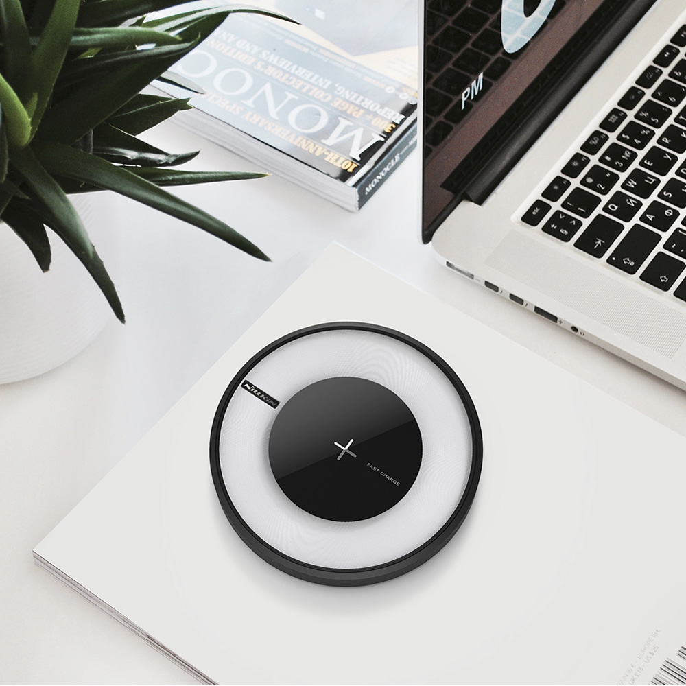 NILLKIN MC017 Magic Disk VI Qi Wireless Charging Pad Charger for Samsung Galaxy S8 Plus / S8 / S7 Edge / S7 / Note 5 and Qi-enabled Devices NILLKIN MC017 Magic Disk VI Qi Wireless Charging Pad Charger for Samsung Galaxy S8 Plus / S8 / S7 Edge / S7 / Note 5 and Qi-enabled Devices