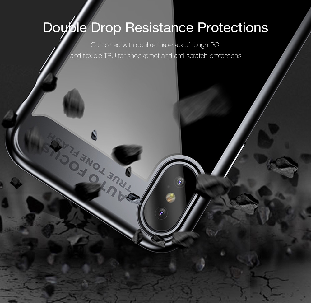 Baseus Suthin Case Protective Shell Back Cover Anti-scratch Skin for iPhone 8 Baseus Suthin Case Protective Shell Back Cover Anti-scratch Skin for iPhone 8