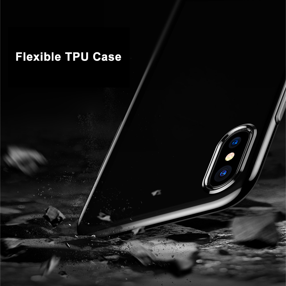 Baseus Simple Series Ultra Slim Clear TPU Case Back Cover for iPhone 8 Baseus Simple Series Ultra Slim Clear TPU Case Back Cover for iPhone 8