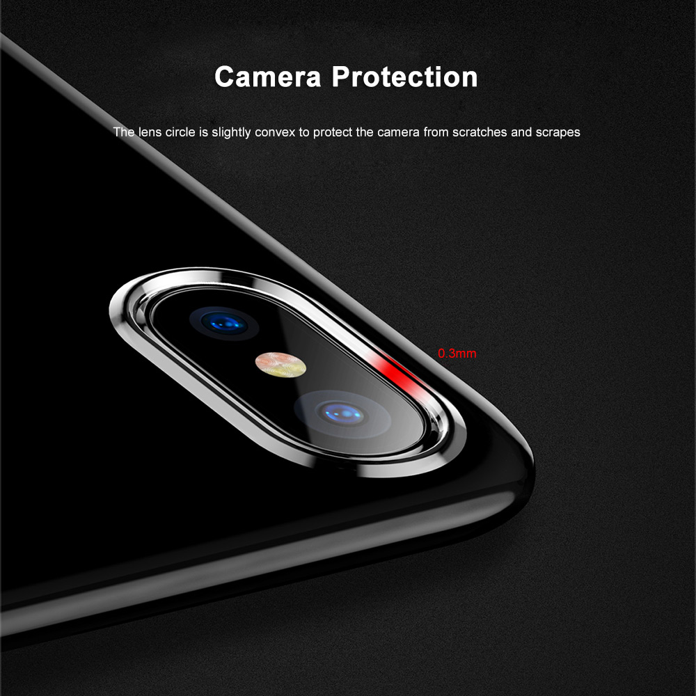 Baseus Simple Series Ultra Slim Clear TPU Case Back Cover for iPhone 8 Baseus Simple Series Ultra Slim Clear TPU Case Back Cover for iPhone 8