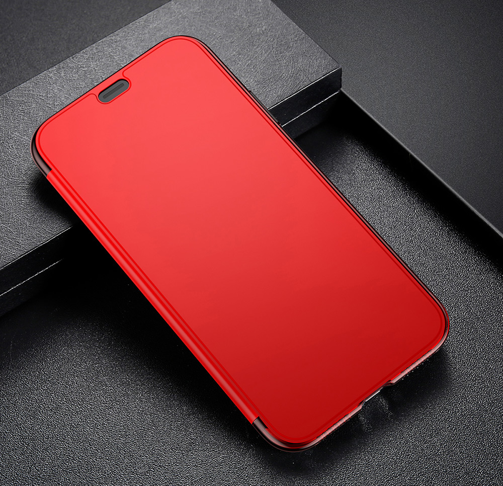Baseus Touchable Case Tempered Film Touch Screen Flip Protective TPU Cover for iPhone 8 Baseus Touchable Case Tempered Film Touch Screen Flip Protective TPU Cover for iPhone 8
