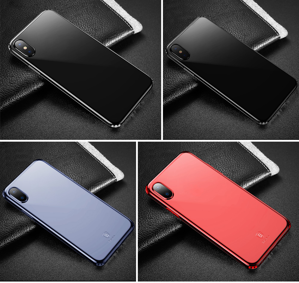 Baseus Simple Series (Anti-fall) Clear TPU Case Back Cover for iPhone 8 Baseus Simple Series (Anti-fall) Clear TPU Case Back Cover for iPhone 8