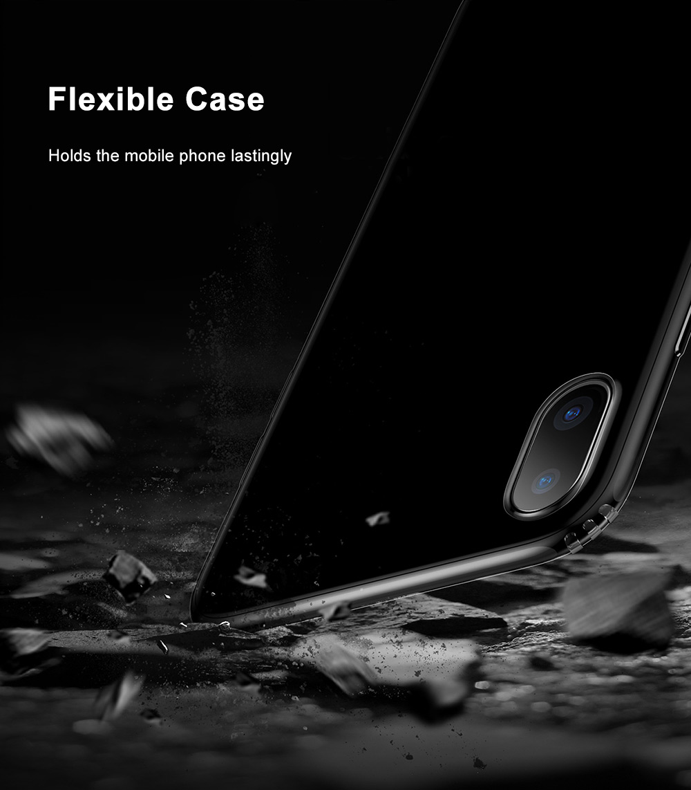 Baseus Simple Series (Anti-fall) Clear TPU Case Back Cover for iPhone 8 Baseus Simple Series (Anti-fall) Clear TPU Case Back Cover for iPhone 8