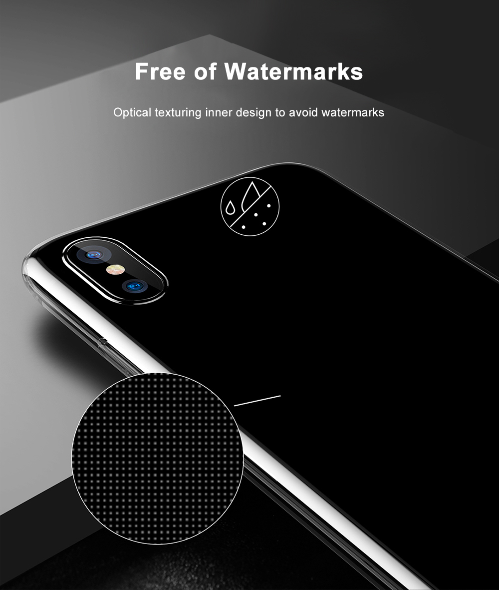 Baseus Simple Series (Anti-fall) Clear TPU Case Back Cover for iPhone 8 Baseus Simple Series (Anti-fall) Clear TPU Case Back Cover for iPhone 8