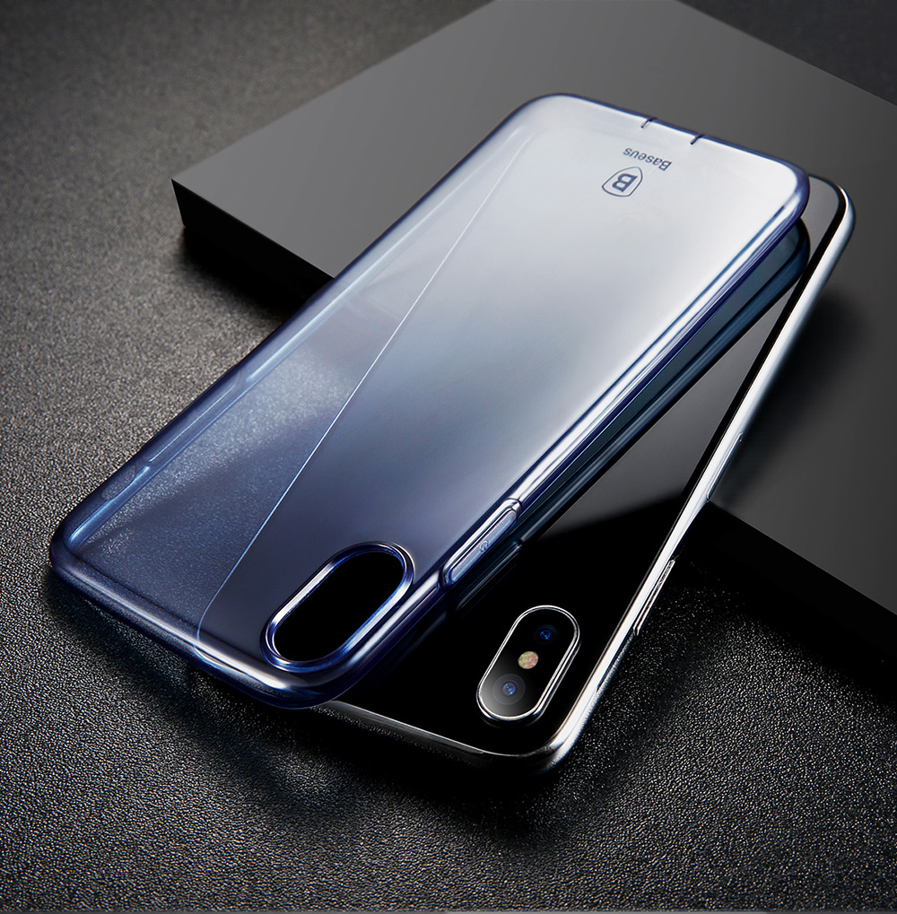 Baseus Simple Series Pluggy Case Clear TPU Protective Back Cover for iPhone 8 Baseus Simple Series Pluggy Case Clear TPU Protective Back Cover for iPhone 8