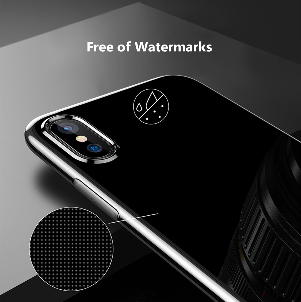 Baseus Simple Series Pluggy Case Clear TPU Protective Back Cover for iPhone 8 Baseus Simple Series Pluggy Case Clear TPU Protective Back Cover for iPhone 8