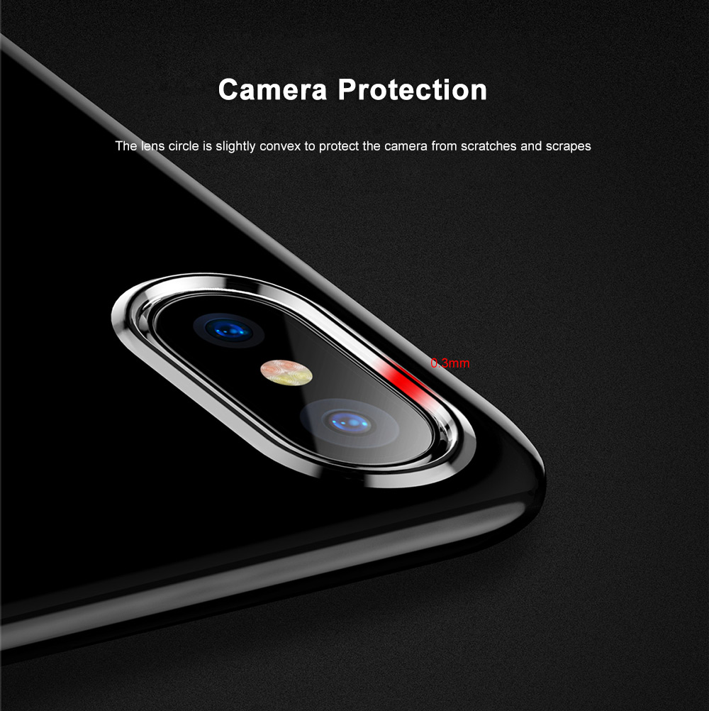 Baseus Simple Series Pluggy Case Clear TPU Protective Back Cover for iPhone 8 Baseus Simple Series Pluggy Case Clear TPU Protective Back Cover for iPhone 8