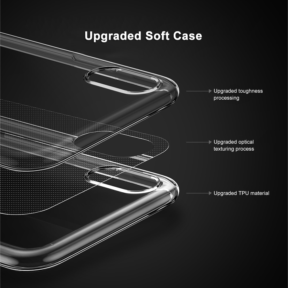 Baseus Simple Series Pluggy Case Clear TPU Protective Back Cover for iPhone 8 Baseus Simple Series Pluggy Case Clear TPU Protective Back Cover for iPhone 8