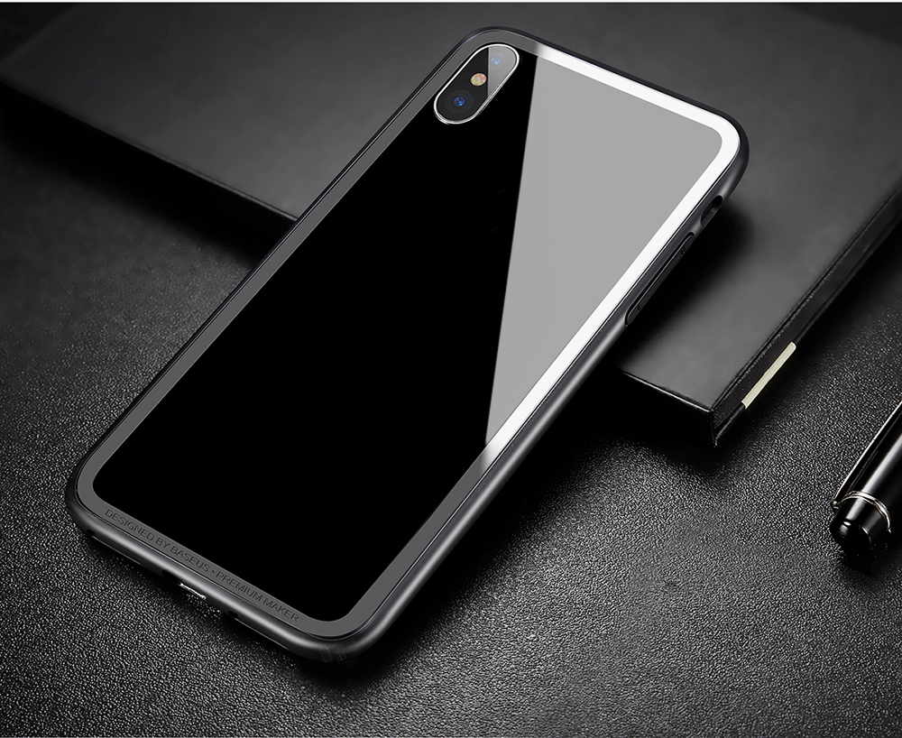 Baseus Hand and Soft Border Case Hollow Bottom Protective Frame for iPhone 8 Baseus Hand and Soft Border Case Hollow Bottom Protective Frame for iPhone 8