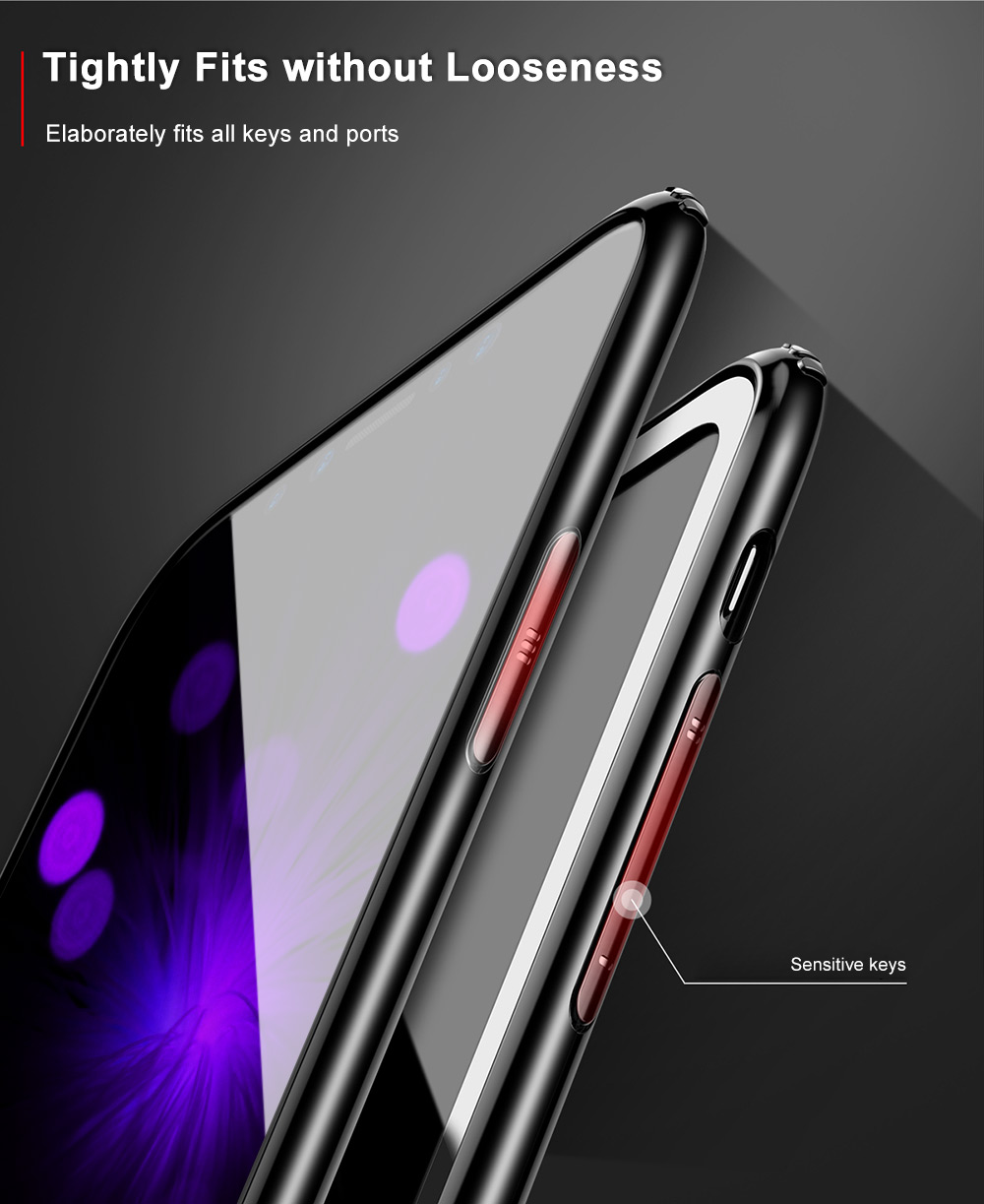 Baseus Hand and Soft Border Case Hollow Bottom Protective Frame for iPhone 8 Baseus Hand and Soft Border Case Hollow Bottom Protective Frame for iPhone 8