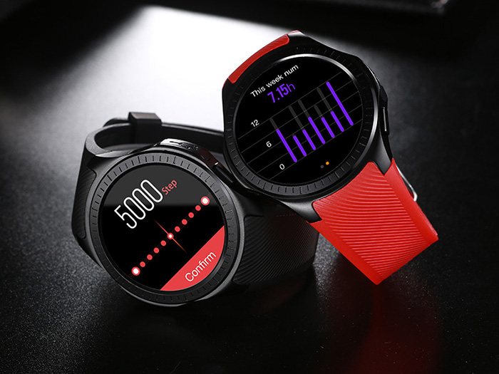 Microwear L1 Smartwatch Phone 1.3 inch Bluetooth GPS Heart Rate Measurement Pedometer Sleep Monitor Microwear L1 Smartwatch Phone 1.3 inch Bluetooth GPS Heart Rate Measurement Pedometer Sleep Monitor