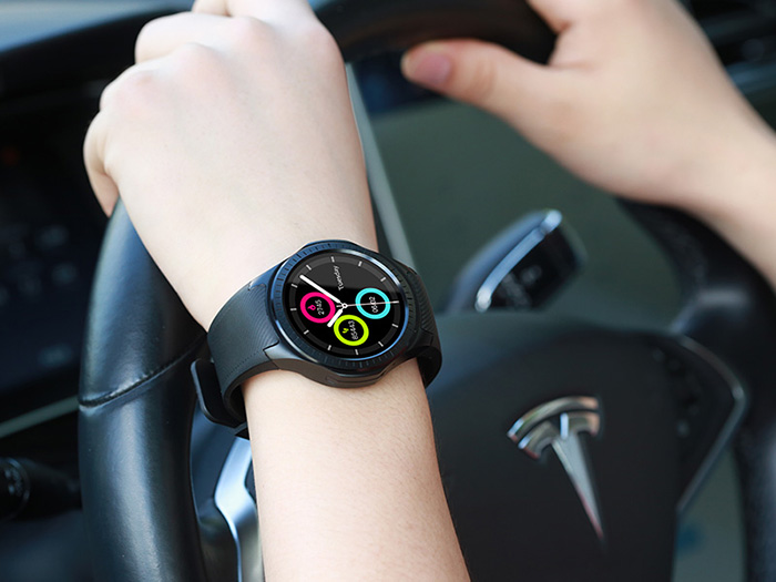 Microwear L1 Smartwatch Phone 1.3 inch Bluetooth GPS Heart Rate Measurement Pedometer Sleep Monitor Microwear L1 Smartwatch Phone 1.3 inch Bluetooth GPS Heart Rate Measurement Pedometer Sleep Monitor