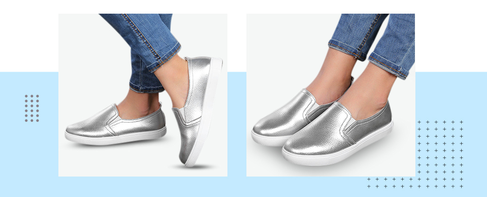 Casual Women Classic Solid Color Slip-on Platform Loafers Flat Shoes Casual Women Classic Solid Color Slip-on Platform Loafers Flat Shoes