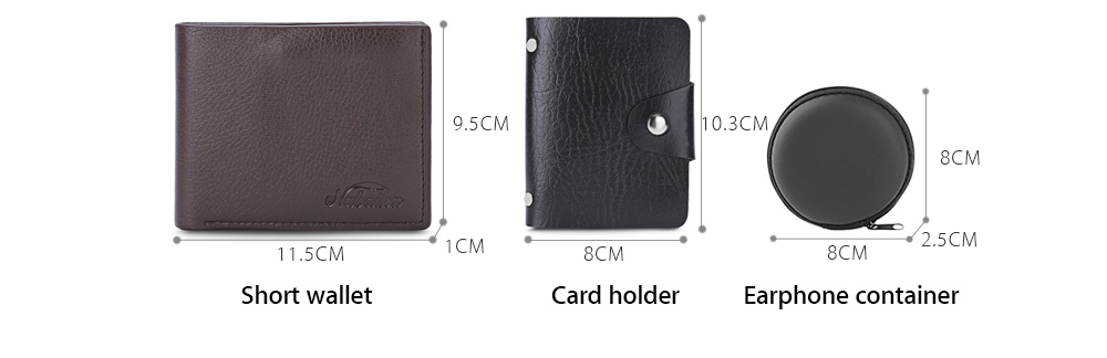 7pcs Men Chest Bag Wallet Card Holder Leather Belt Sunglasses 7pcs Men Chest Bag Wallet Card Holder Leather Belt Sunglasses