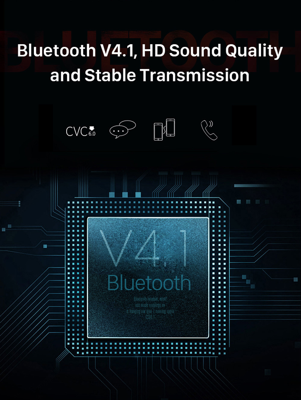 BOROFONE BE11 Waterproof Magnet Attraction Bluetooth V4.1 Sports Headphones with Microphone On-ear Control BOROFONE BE11 Waterproof Magnet Attraction Bluetooth V4.1 Sports Headphones with Microphone On-ear Control