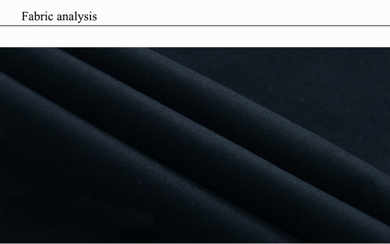 Baiyuan Trousers Business Casual Slim Fit Mens Suit Pants Dark Blue