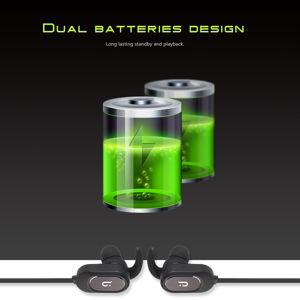 BOROFONE BE2 Magnet Attraction Stereo Bluetooth 4.0 Sports Earphones BOROFONE BE2 Magnet Attraction Stereo Bluetooth 4.0 Sports Earphones