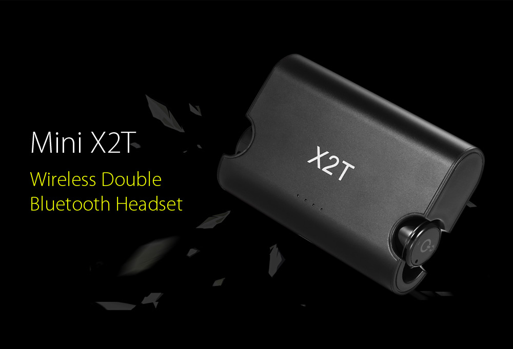 Mini X2T Wireless In-ear Double Bluetooth Headset