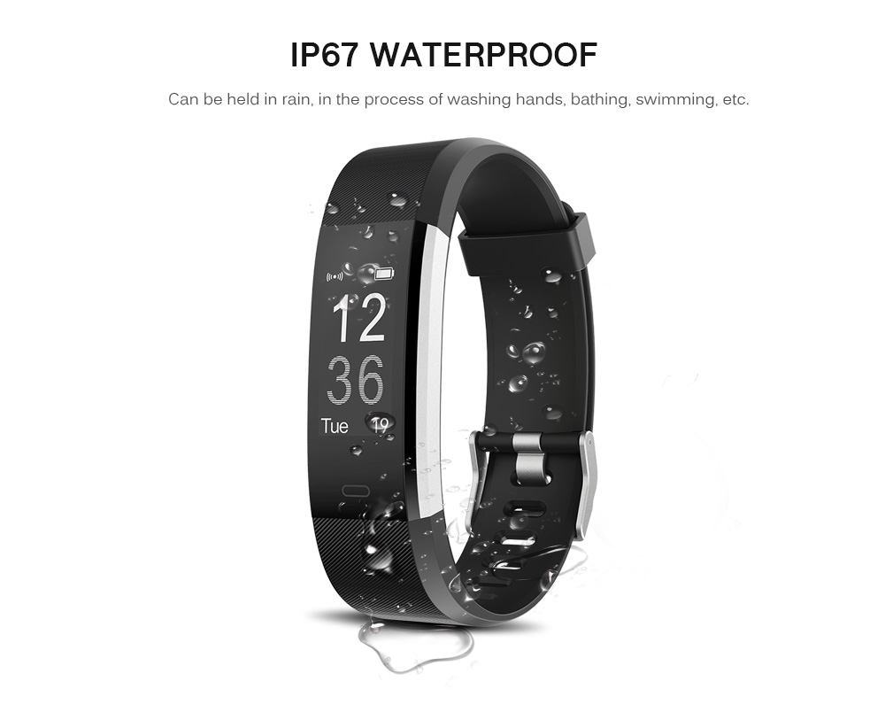 ID115HR Plus Heart Rate Monitor Smart Bracelet Remote Camera Sports Wristband ID115HR Plus Heart Rate Monitor Smart Bracelet Remote Camera Sports Wristband