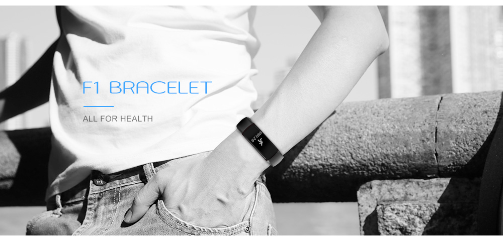 F1 Smart Bracelet Blood Pressure Oxygen Measure Heart Rate Wristband F1 Smart Bracelet Blood Pressure Oxygen Measure Heart Rate Wristband