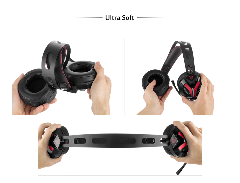 ONIKUMA M180 Stereo Gaming Headset 2.0m Cable LED Light Bass Over-ear Headphones with Mic for Computer Game ONIKUMA M180 Stereo Gaming Headset 2.0m Cable LED Light Bass Over-ear Headphones with Mic for Computer Game