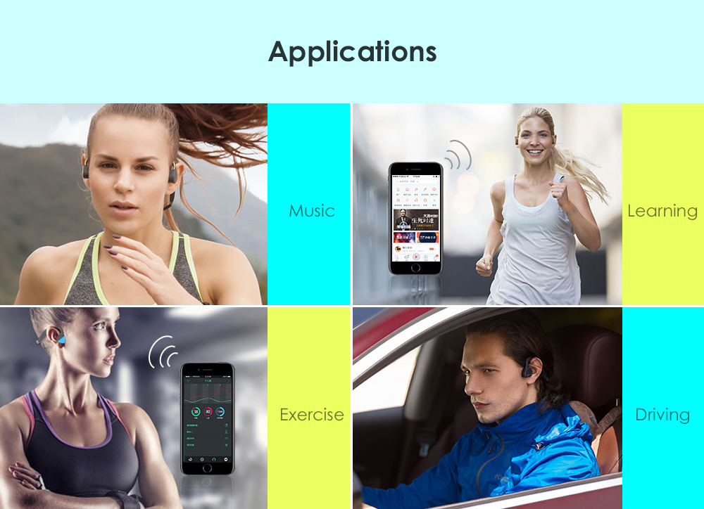 Vidonn F1 Wireless Bone Conduction Bluetooth Headset Vidonn F1 Wireless Bone Conduction Bluetooth Headset