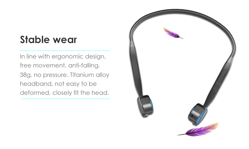 Vidonn F1 Wireless Bone Conduction Bluetooth Headset Vidonn F1 Wireless Bone Conduction Bluetooth Headset