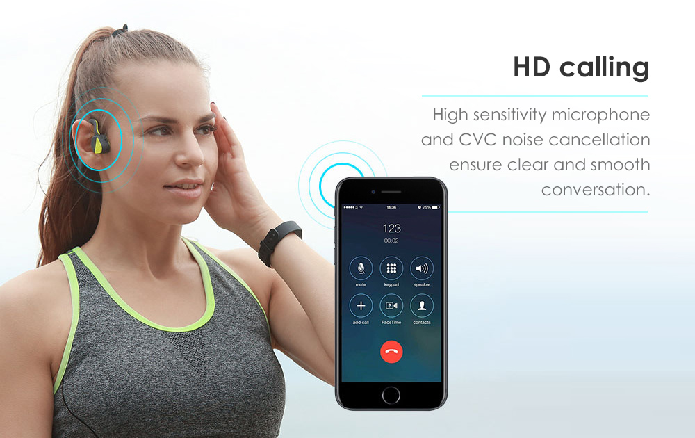 Vidonn F1 Wireless Bone Conduction Bluetooth Headset Vidonn F1 Wireless Bone Conduction Bluetooth Headset
