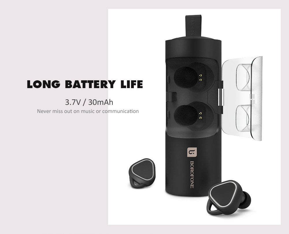 BOROFONE T7 Mini TWS Twins True Wireless Bluetooth V4.2 Earbuds Headset with Mic BOROFONE T7 Mini TWS Twins True Wireless Bluetooth V4.2 Earbuds Headset with Mic