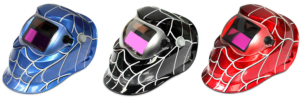 Cobweb Design Automatic Variable Light Electric Welding Protective Mask Cobweb Design Automatic Variable Light Electric Welding Protective Mask