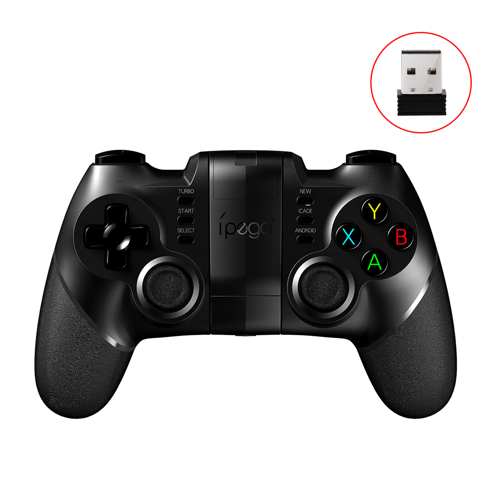 iPega 9076 Bluetooth Gamepad with Bracket 2.4G Wireless Receiver iPega 9076 Bluetooth Gamepad with Bracket 2.4G Wireless Receiver