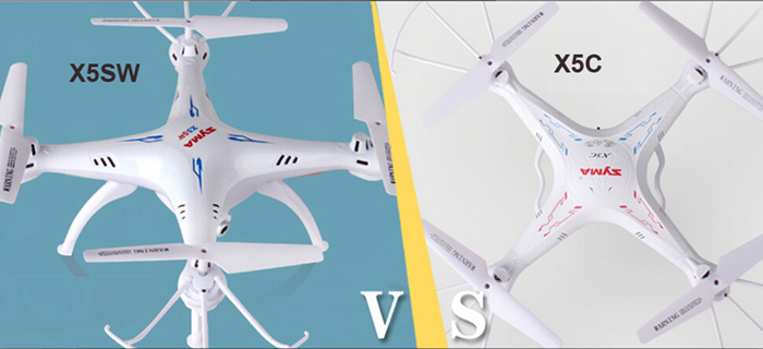 Syma X5SW Explorers 2 2.4GHz 6 Axis 4 Channel WiFi FPV RC Quadcopter with 0.3MP HD Camera RTF