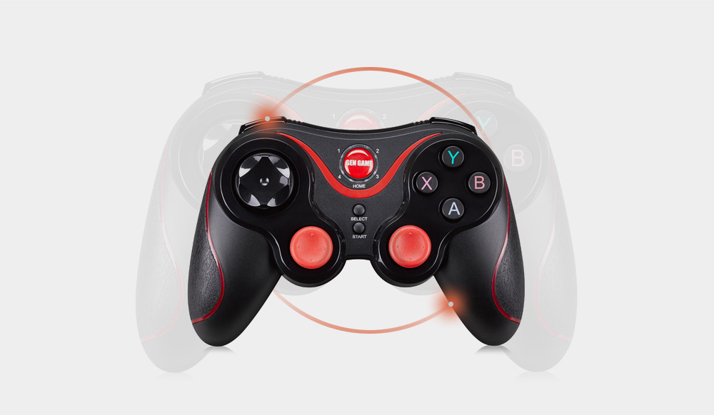 GEN GAME S3 Wireless Bluetooth 3.0 Gamepad Gaming Controller for PC Android Phone GEN GAME S3 Wireless Bluetooth 3.0 Gamepad Gaming Controller for PC Android Phone
