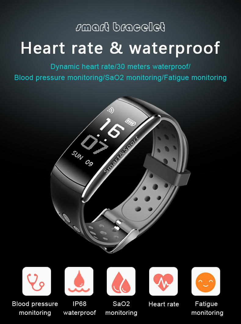 Z11 Smart Bracelet Blood Pressure Heart Rate Monitor Fitness Tracker Bluetooth Wristband IP68 Waterproof Sport Smartband Z11 Smart Bracelet Blood Pressure Heart Rate Monitor Fitness Tracker Bluetooth Wristband IP68 Waterproof Sport Smartband