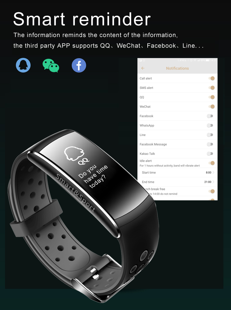 Z11 Smart Bracelet Blood Pressure Heart Rate Monitor Fitness Tracker Bluetooth Wristband IP68 Waterproof Sport Smartband Z11 Smart Bracelet Blood Pressure Heart Rate Monitor Fitness Tracker Bluetooth Wristband IP68 Waterproof Sport Smartband