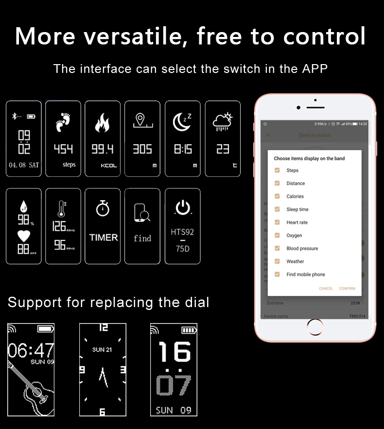 Z11 Smart Bracelet Blood Pressure Heart Rate Monitor Fitness Tracker Bluetooth Wristband IP68 Waterproof Sport Smartband Z11 Smart Bracelet Blood Pressure Heart Rate Monitor Fitness Tracker Bluetooth Wristband IP68 Waterproof Sport Smartband