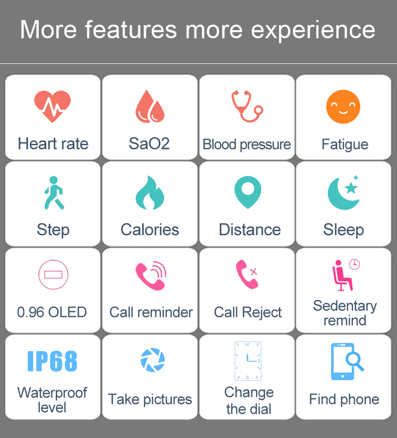 Z11 Smart Bracelet Blood Pressure Heart Rate Monitor Fitness Tracker Bluetooth Wristband IP68 Waterproof Sport Smartband Z11 Smart Bracelet Blood Pressure Heart Rate Monitor Fitness Tracker Bluetooth Wristband IP68 Waterproof Sport Smartband