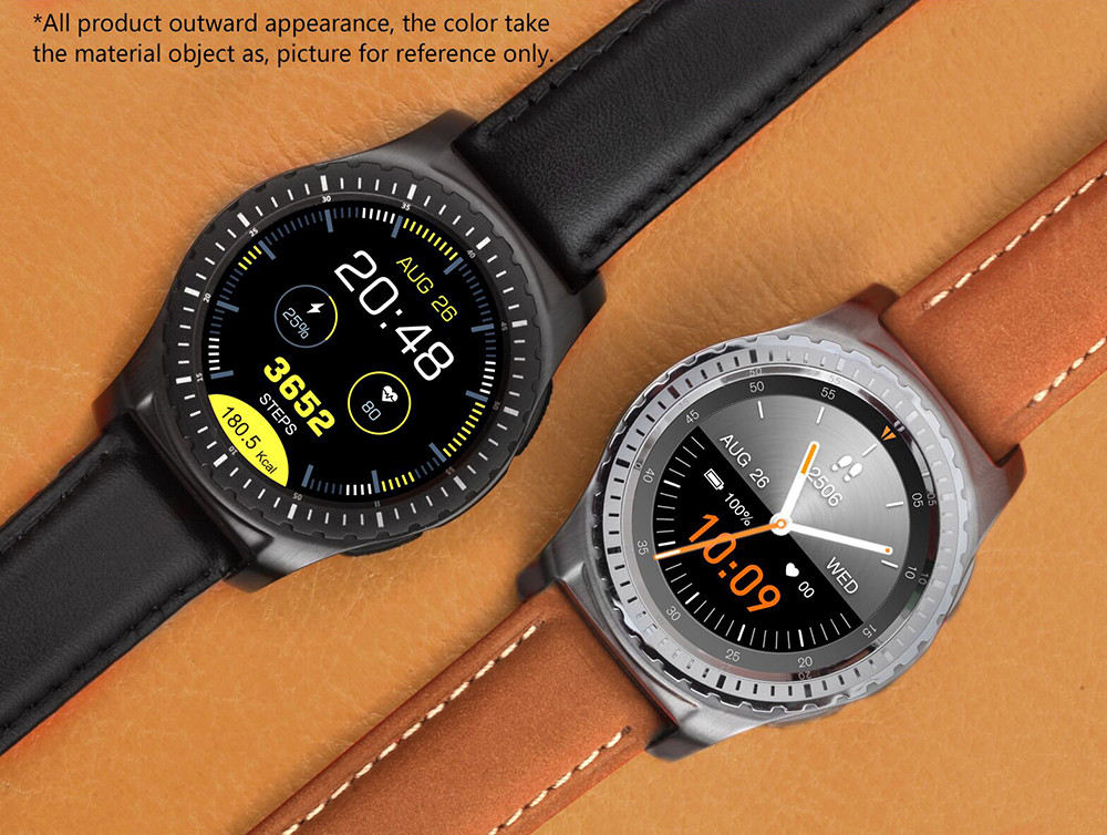 KingWear KW28 Smartwatch Phone 1.3 inch Sedentary Reminder Heart Rate Monitor Anti-lost Remote Camera KingWear KW28 Smartwatch Phone 1.3 inch Sedentary Reminder Heart Rate Monitor Anti-lost Remote Camera