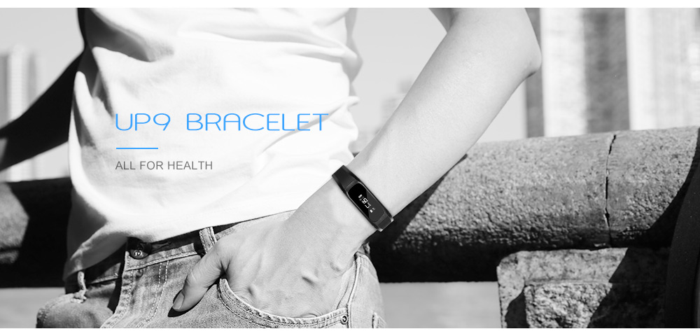 UP9 Smart Bracelet Blood Pressure Measure Heart Rate Monitor Wristband UP9 Smart Bracelet Blood Pressure Measure Heart Rate Monitor Wristband