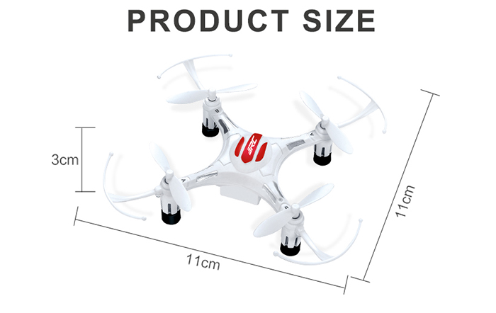 JJRC H8 Mini Headless Mode 6 Axis Gyro 2.4GHz 4CH RC Quadcopter with 360 Degree Rollover Function