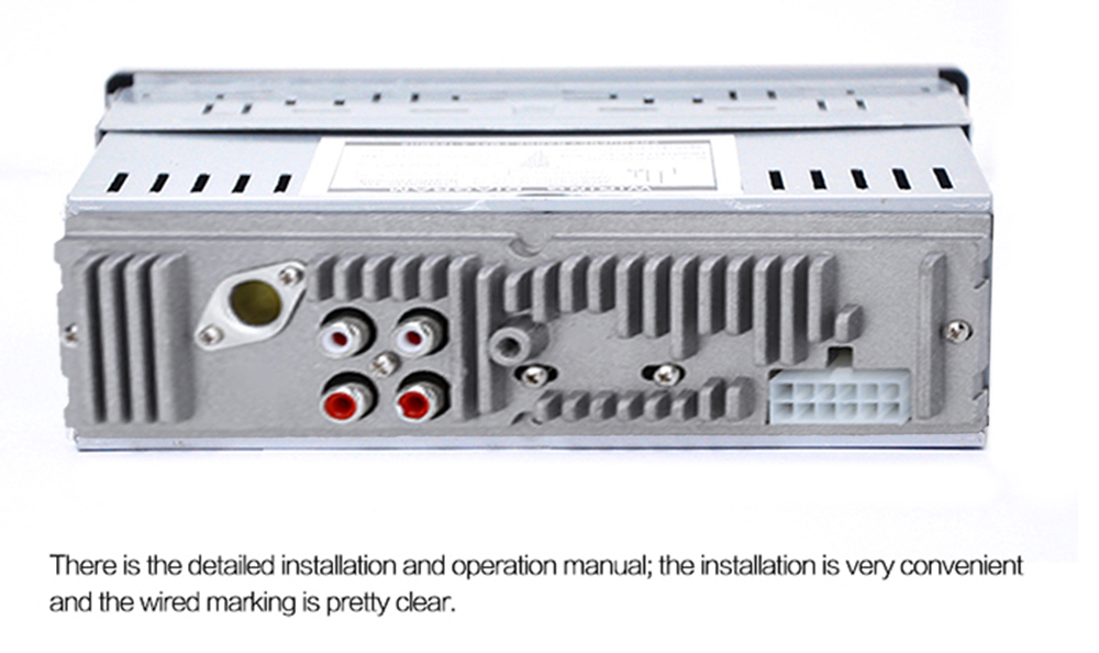 12V Car Stereo In-Dash FM Radio MP3 Audio Player Support Bluetooth 3.0 with USB SD AUX Port
