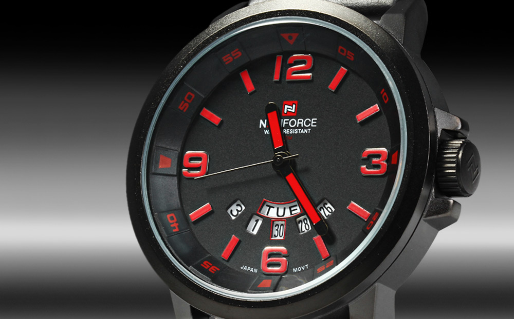 NAVIFORCE NF9028 Men Quartz Watch Analog Wristwatch Date Watches PU Strap NAVIFORCE NF9028 Men Quartz Watch Analog Wristwatch Date Watches PU Strap