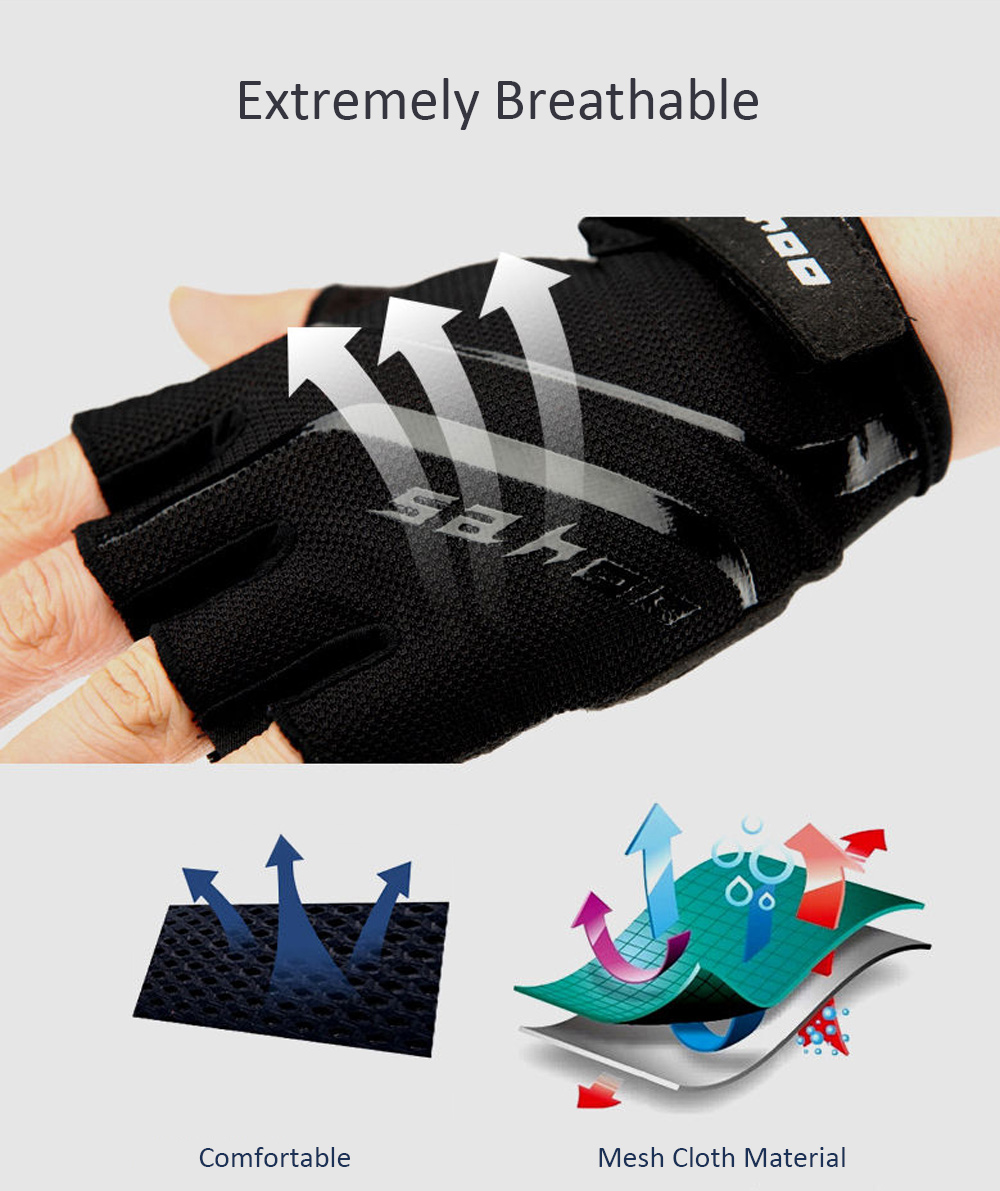 2PCS SAHOO Anti-slip Hydrofuge Half Finger Bike Cycling Gloves Summer Racing Mountain Bicycle 2PCS SAHOO Anti-slip Hydrofuge Half Finger Bike Cycling Gloves Summer Racing Mountain Bicycle