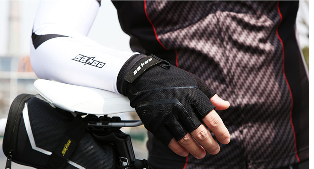 2PCS SAHOO Anti-slip Hydrofuge Half Finger Bike Cycling Gloves Summer Racing Mountain Bicycle 2PCS SAHOO Anti-slip Hydrofuge Half Finger Bike Cycling Gloves Summer Racing Mountain Bicycle